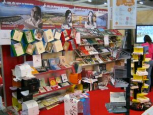 Lo stand di Toscanalibri.it nell'edizione 2011 del Salone del Libro 